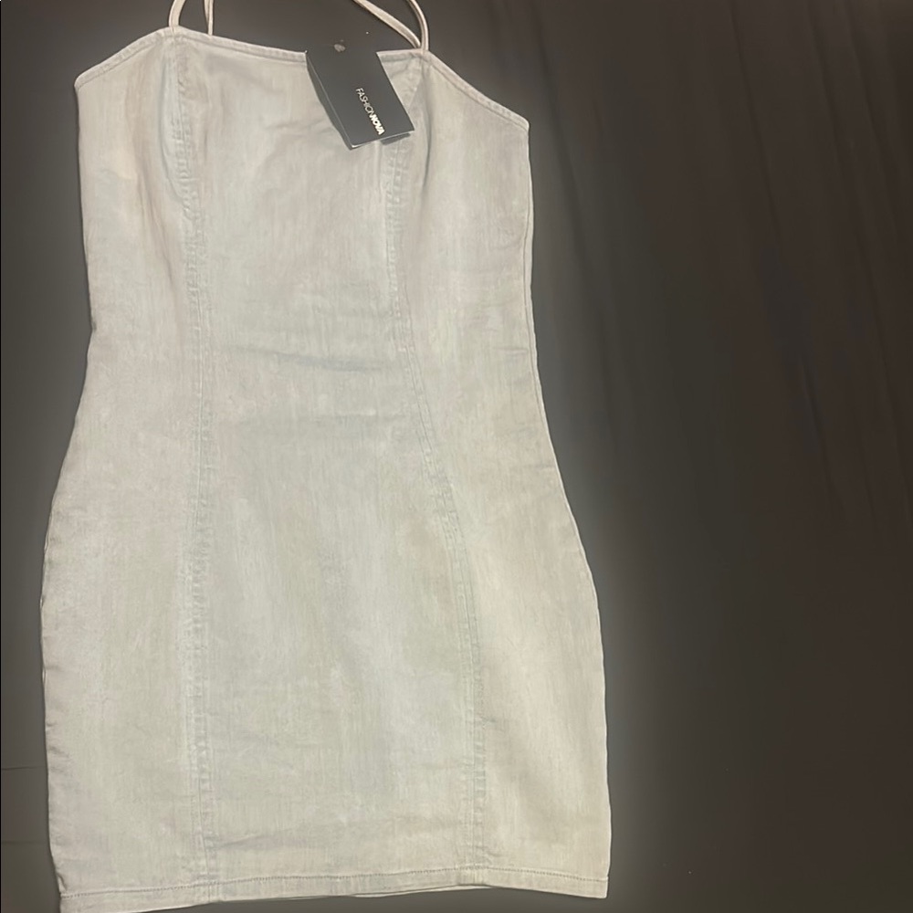 Elegant Fashion Nova Everyday Classic Denim Mini Dress